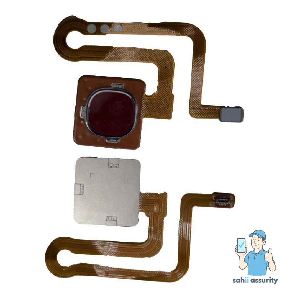 Fingerprint Sensor with Flex Cable for Vivo Y11 2019 Red